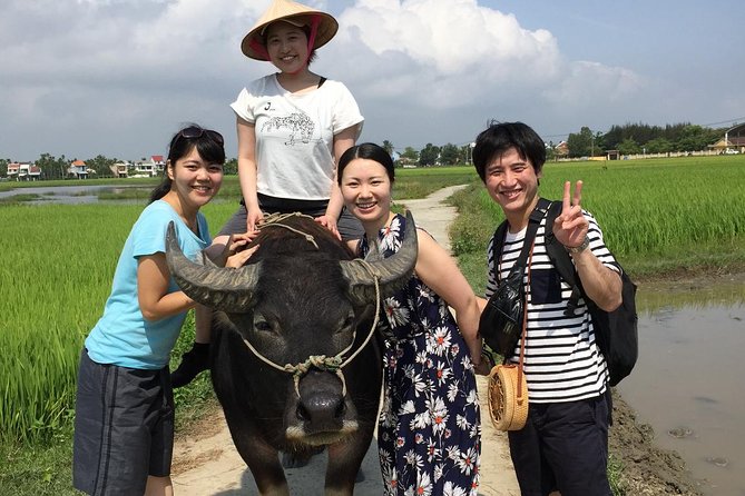 5-Hour Discovery Countryside by Cycling, Buffalo and Basket Boat - Tea, coconut jam, and a local fishing family