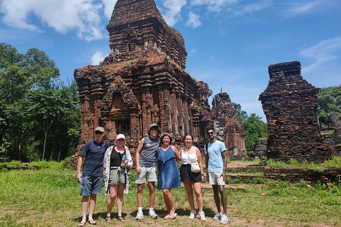 Amazing My Son Sunset Deluxe Small Group tour - Returning by vehicle before the Thu Bon boat