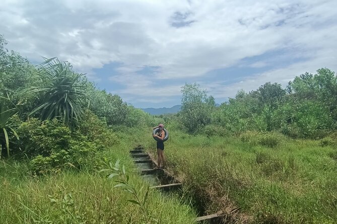 ATV Quad Bike Hoi An Adventure & BBQ Feast - The stream stop and a welcome chance to cool off