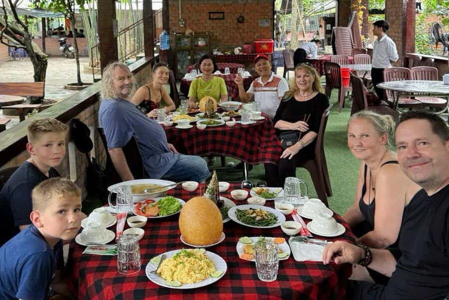 Authentic Mekong Delta: Tuk Tuk, Rowing Boat, Biking Tour - The Tien River and Qui Islet