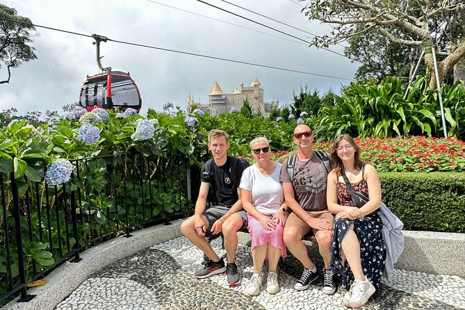 Ba Na Hills avoid crowd , Da Nang, Dragon Bridge, Marble Mountain - Lunch keeps the long day moving