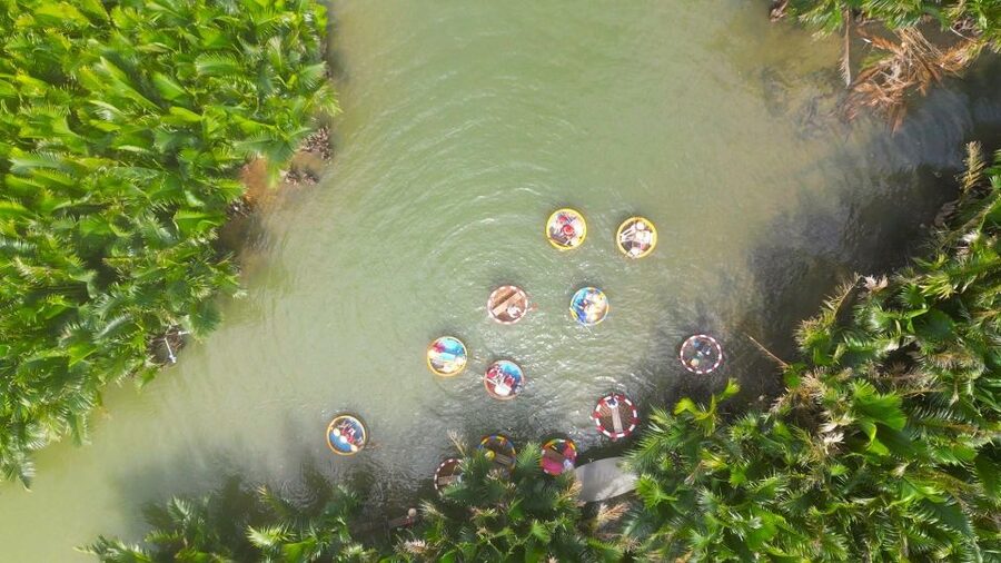Basket Boat at Coconut Village, Kitchen Show and Big Lunch - Who will enjoy this Hoi An outing?