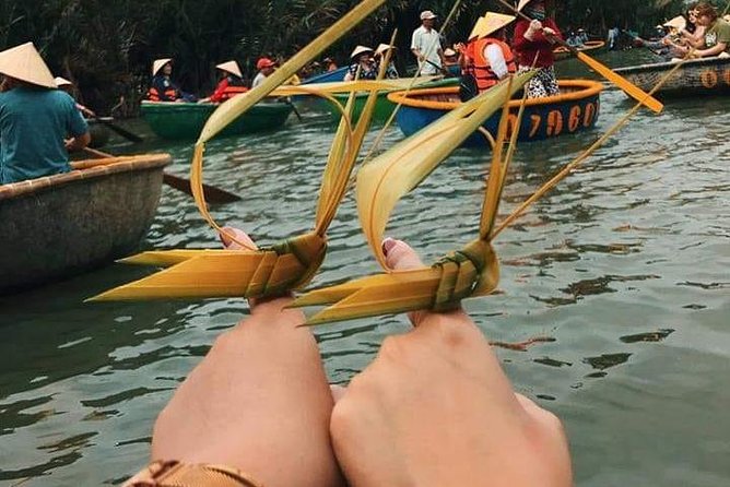 Basket Boat Riding at Bay May coconut village - A quick boat ride into Bay Mau Coconut Forest