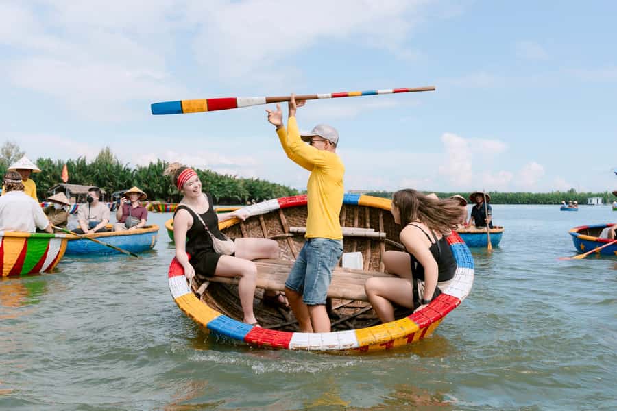 BUFFALO RIDING -BASKET BOAT & BIKE TOUR-HOI AN - Key points to know