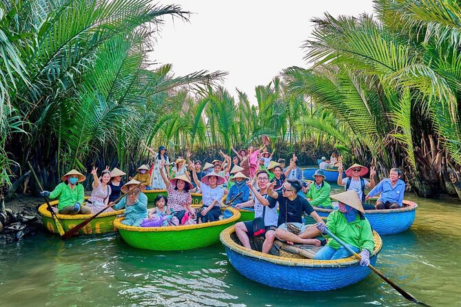 Coconut Basket Boat Ride by Hangcoconut - Starting at Hangcoconut near Cam Thanh village