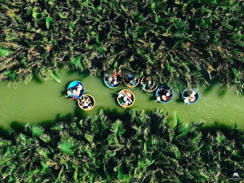 Coconut Basket Boat Ride in Hoi An - What happens during the 45 to 60 minute ride