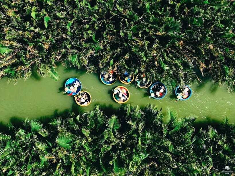Coconut Basket Boat Ride in Hoi An - Crab fishing, net casting, and local skills