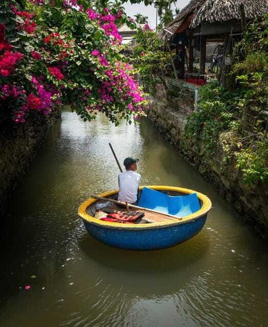Coconut Boat Hoi An - A quieter alternative to the louder boat rides