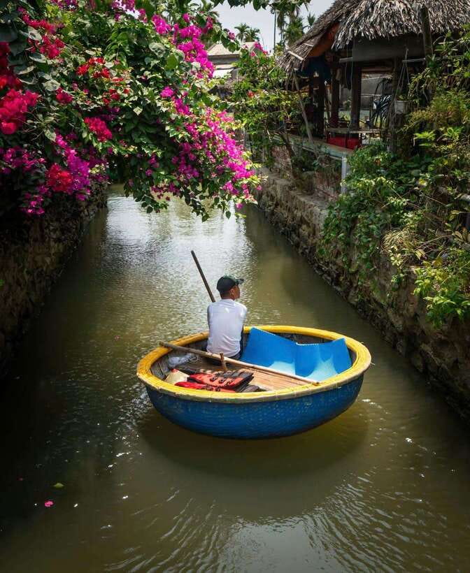 Coconut Boat Hoi An - What happens during the 45 to 60 minutes