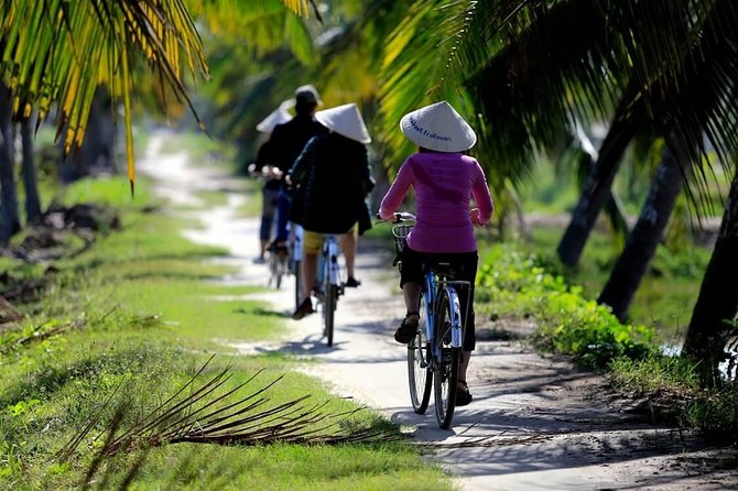 Countryside bike tour, basket boat and cooking class - Key points at a glance