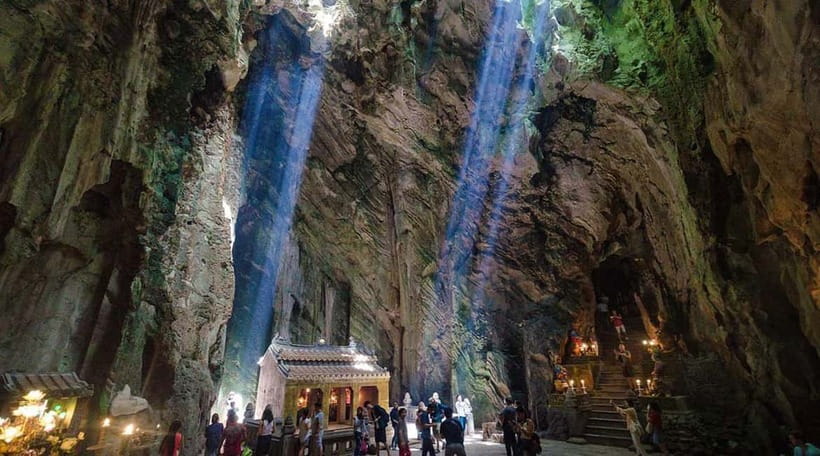 Da Nang: Golden Bridge, Marble Mt, Am Phu Cave & Lady Buddha - One long day, four very different stops
