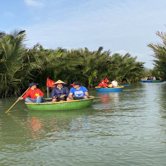 Da Nang/Hoi An:Experience Basket Boat ride in Coconut Forest - The narrow canals and coconut palms