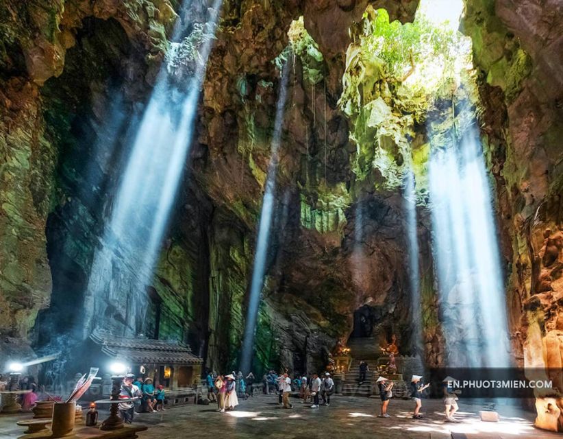 Da Nang/Hoi An: Lady Buddha -Marble Mountain - Am Phu Cave - Lady Buddha and the wide Son Tra views