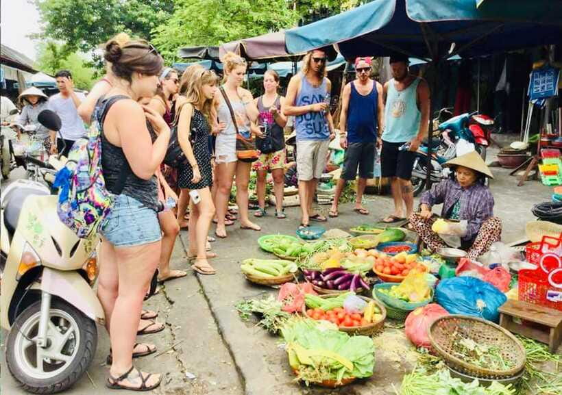 Da Nang/Hoi An: Market Tour, Basket Boat Ride, Cooking Class - The Cam Thanh coconut forest by basket boat