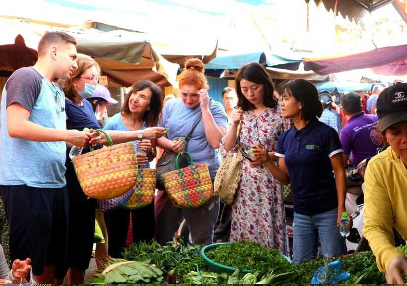 Da Nang/Hoi An: Market Tour, Basket Boat Ride, Cooking Class - Transport from Hoi An or Da Nang