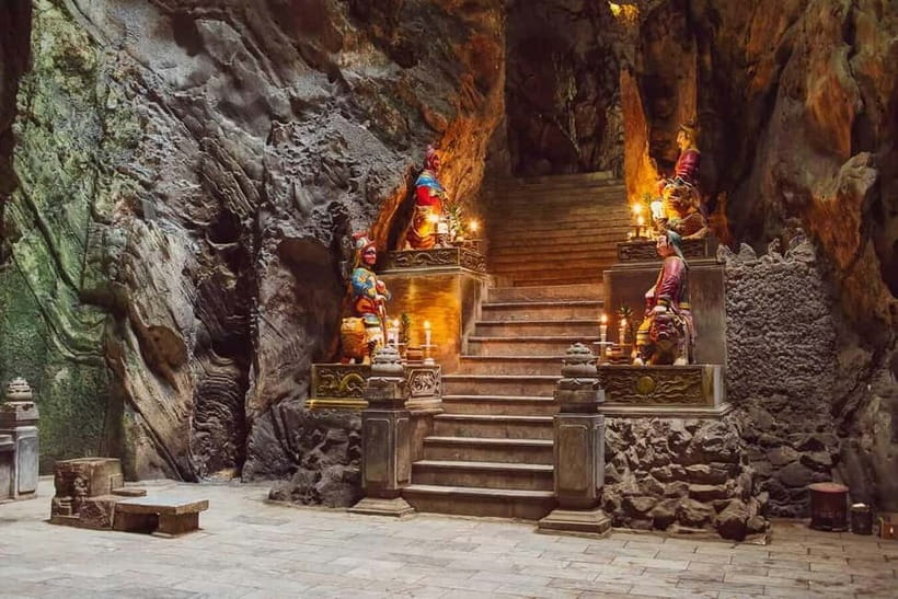 Da Nang/Hoian: Marble Mountain, Am Phu Cave, Monkey Mountain - The Non Nuoc stone-carving village