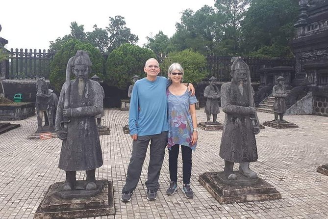 Daytrip to Hue Imperial Palace, Royal King Tomb &Perfume River via Hai Van Pass - Thien Mu Pagoda beside the Perfume River