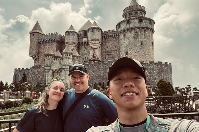 Early morning Ba Na Hills - Golden Hand Bridge - PRIVATE TOUR - Riding the cable car to the Golden Bridge