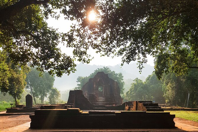 Early Morning My Son Sanctuary Trip w. Champa Food & Coffee - A guide-led visit with room to look around