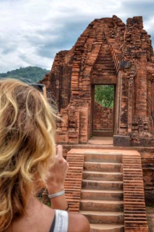 Early My Son Sanctuary Private Tour From Hoi An/Da Nang ! - Walking through the Cham temple groups