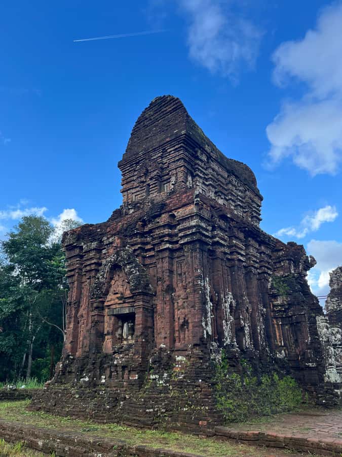 Early My Son tour/transfer to avoid crowd and the heat - Champa history explained on site