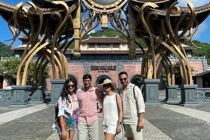 Early tour/ transfer from Hoi An/Da Nang to Golden bridge - Linh Phong Temple and the upper hilltop sights