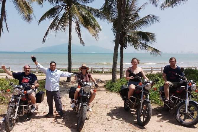 Easyrider from Hoi An to Hai Van Pass One day loop with Mr Thong - My Khe Beach and the Da Nang Coast