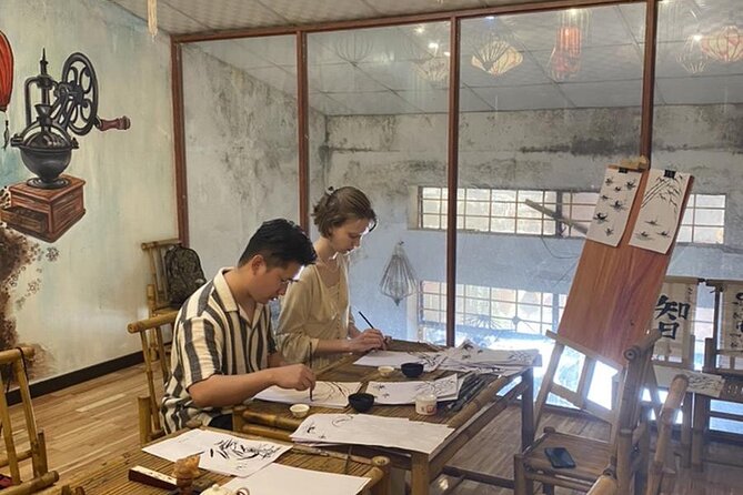 Experience Calligraphy Learning Class in Old Town Hoi An - Meeting Master Huynh Dong at 33 Nguyen Thai Hoc