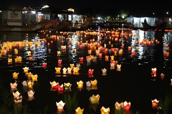 Experience Night Boat Trip and Floating Lantern on Hoai River - The Night Market and Old Town After the Ride