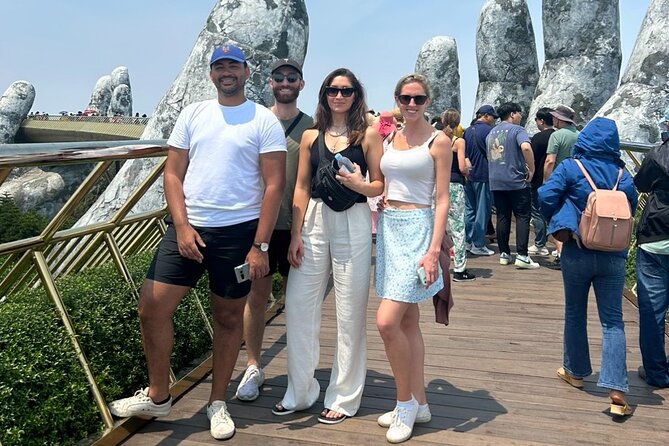 Explore Golden Bridge Sunset Private Tour from Hoi An/ Da nang - Exploring the French Village after dark