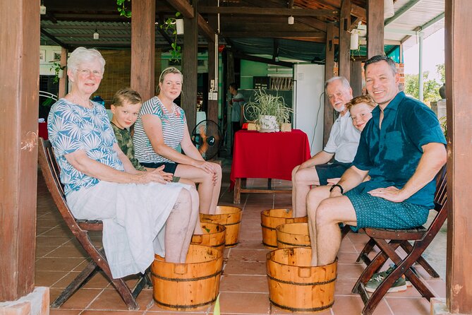Farming & Cooking Class in Hoi An - Small Group Tour - A Herbal Foot Massage Before the Kitchen