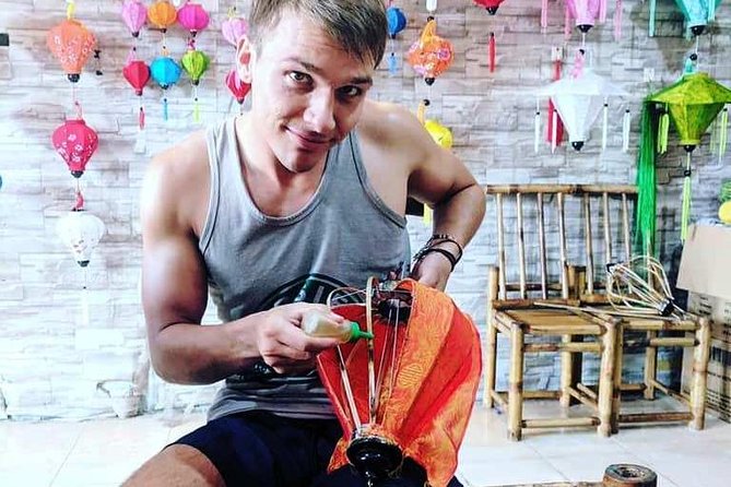Farming- Market- Lantern making- Coffee- Cooking (JHA4) - Making a Hoi An lantern by hand