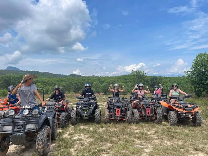 From DN/Hoi An: Countryside ATV Quad Bike Ride with BBQ Meal - Meeting point and the drive from Hoi An