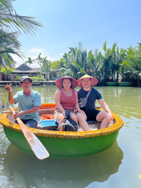Funny day cycling, Buffalo riding and Basket boat - Basket boats, crab fishing, and local fishermen