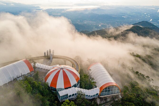 Golden Bridge and Ba Na Hills Day Tour in Hoi An with Lunch - The second cable car and the summit area