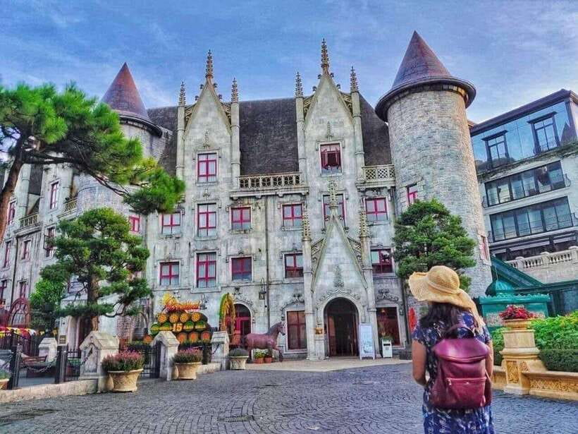 Golden Bridge - Ba Na Hills Day Trip From Hoi An or Da Nang - The French Village and its European stage set