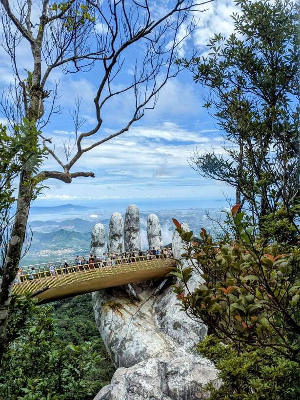 Golden Bridge - Ba Na Hills Day Trip From Hoi An or Da Nang - Leaving Hoi An or Da Nang by air-conditioned van