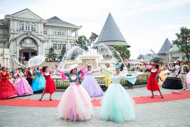 Golden Bridge & Ba Na Hills Full Day Pick Up From Hoi An City - The second cable car and French Village