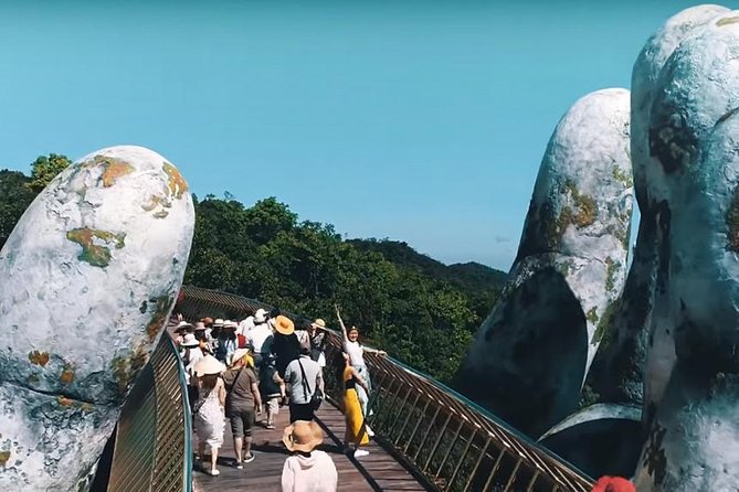 Golden Bridge - BaNa Hills: Private Trip From Hoi An/Da Nang - Le Jardin D’Amour and Linh Ung Pagoda