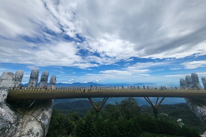 Golden Bridge - Monkey Mountain- Marble Mountains - Dragon Bridge - Starting early from Hoi An or Da Nang