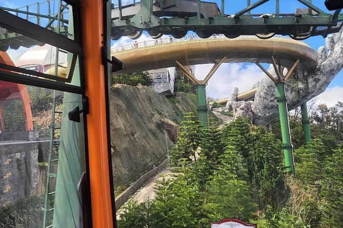 Golden Bridge - Monkey Mountain- Marble Mountains - Dragon Bridge - Dragon Bridge in central Da Nang
