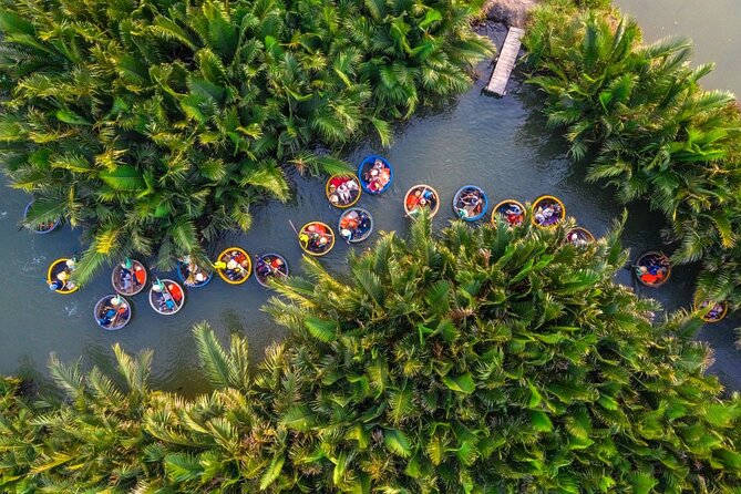 Green Coconut Village Cooking Tour (Local Market,Basket Boat and Cooking) - Shopping at a local Hoi An market