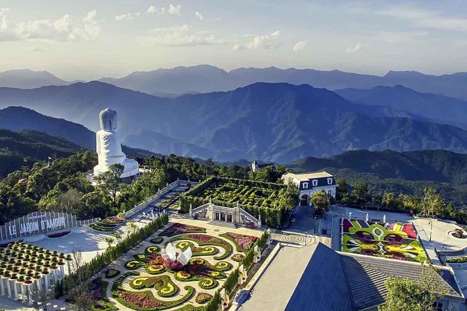 Guided Ba Na Hills & Golden Bridge Day Tour from Hoi An/Da Nang - French village, wax figures, and cave rides