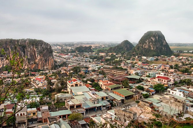 Half day Marble Mountain and Linh Ung Pagoda Tour - Marble Mountains: Caves, Stone Steps, and Buddhist Shrines
