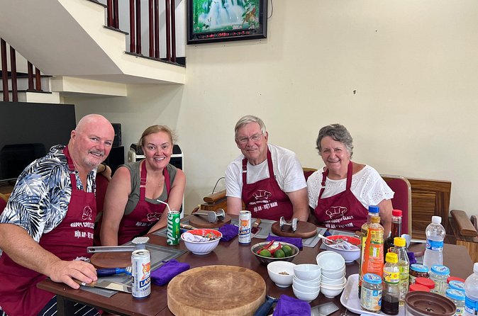 Hand on Vietnamese Cooking class with Ms hanh - The foot massage at the end