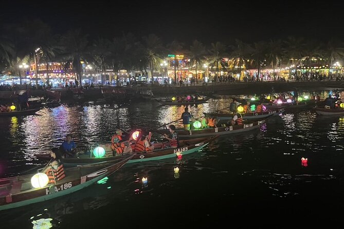 Hoai River Boat Trip by Night with Release Lantern - My call: book it for the ritual, not the cruise
