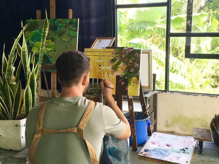 Hoi An: 2 Hours Painting Class with Local Artist in Oldtown - Completing and carrying home your painting