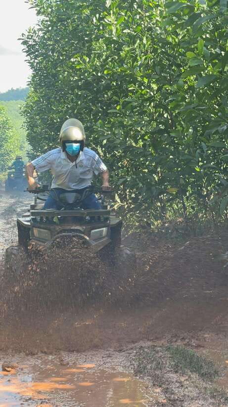 Hoi An: ATV Quad Bike Adventure and BBQ Feast - The BBQ feast after the mud