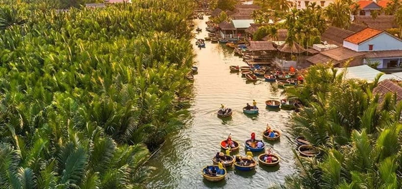 Hoi An: Basket Boat & Discover Cam Thanh Coconut Village - The 45-minute basket boat ride