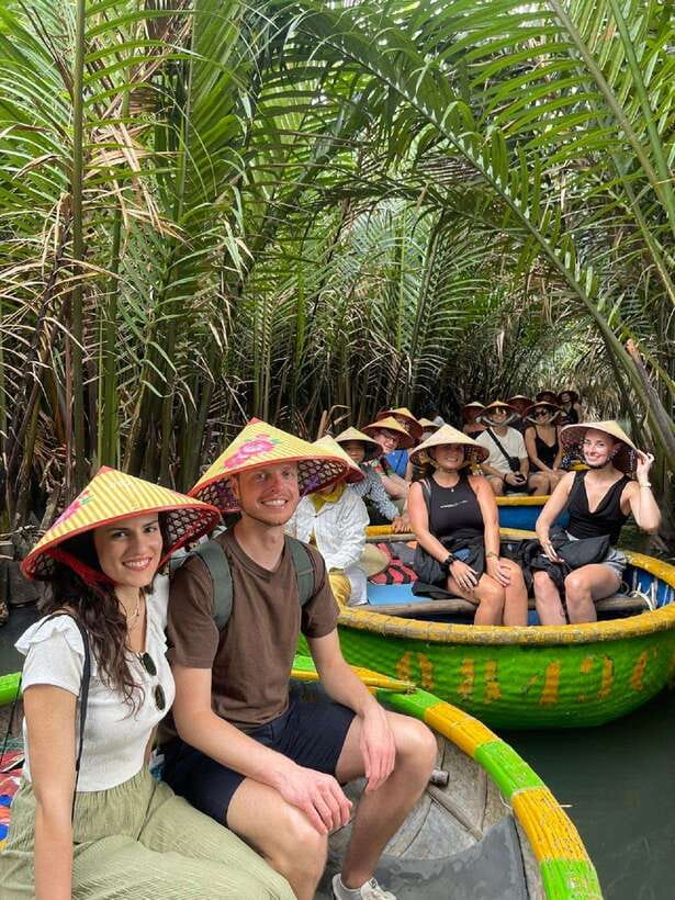 Hoi An: Basket Boat Ride in the BẢY MẪU Coconut Forest - Coconut palms, quiet channels, and photo stops